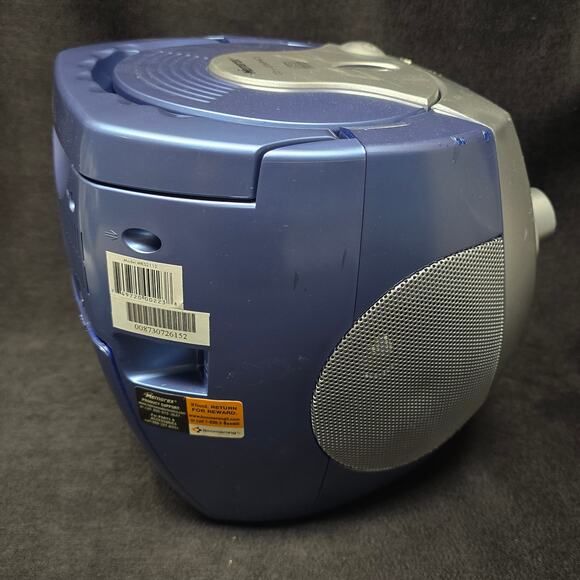 Memorex MKS2112 Portable CD + G Karaoke System with Microphone CD Player - Picture 8 of 11